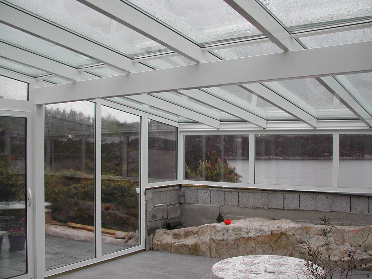 Glasstak & glassgårder